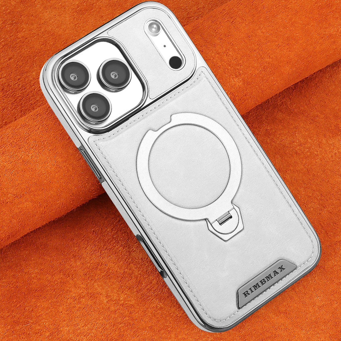 Luxury MagSafe Leather iPhone Case with Built-In Stand — For Those Who Appreciate True Quality