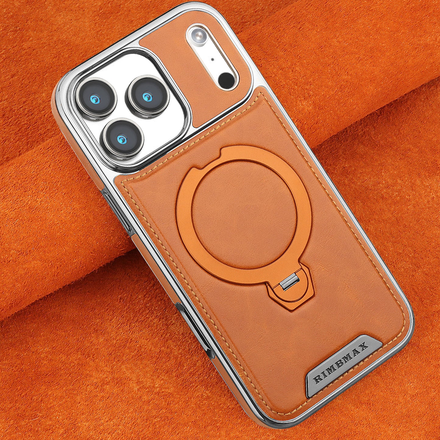 Luxury MagSafe Leather iPhone Case with Built-In Stand — For Those Who Appreciate True Quality