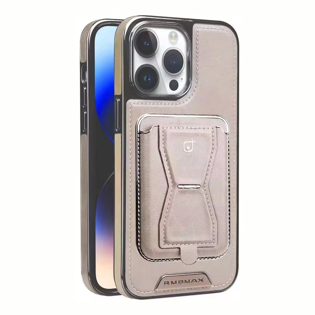 Premium MagSafe Leather iPhone Case with Magnetic Card Holder – Style, Protection & Everyday Profitability