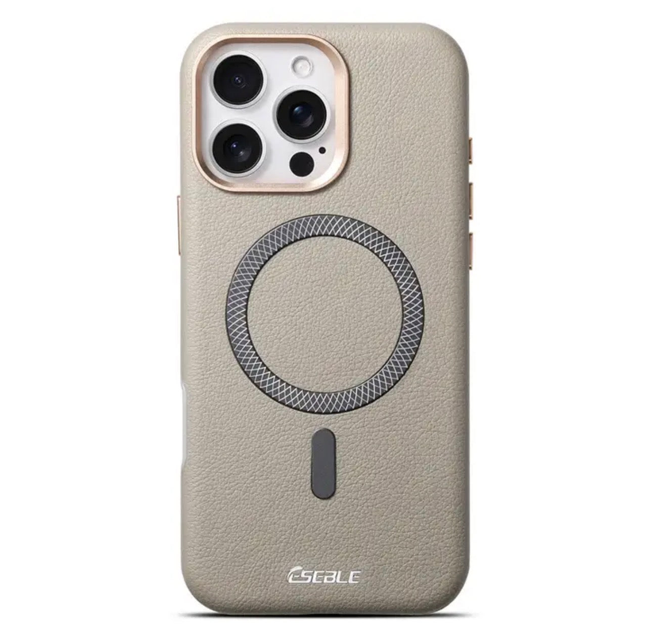 Étui magnétique premium pour iPhone – Antichoc, compatible MagSafe, design en fibre de carbone