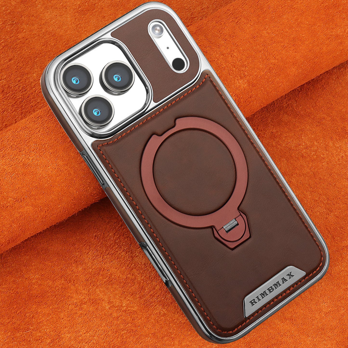 Luxury MagSafe Leather iPhone Case with Built-In Stand — For Those Who Appreciate True Quality