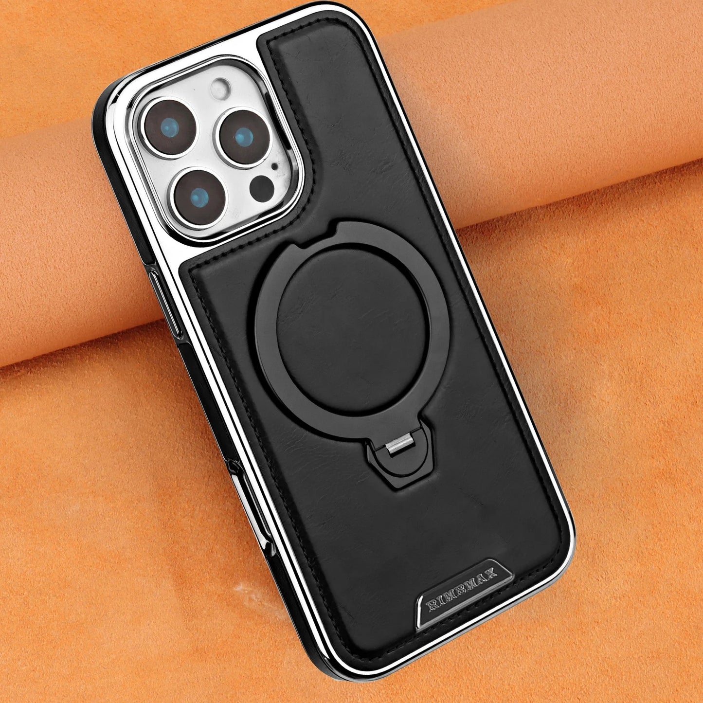 Luxury MagSafe Leather iPhone Case with Built-In Stand — For Those Who Appreciate True Quality