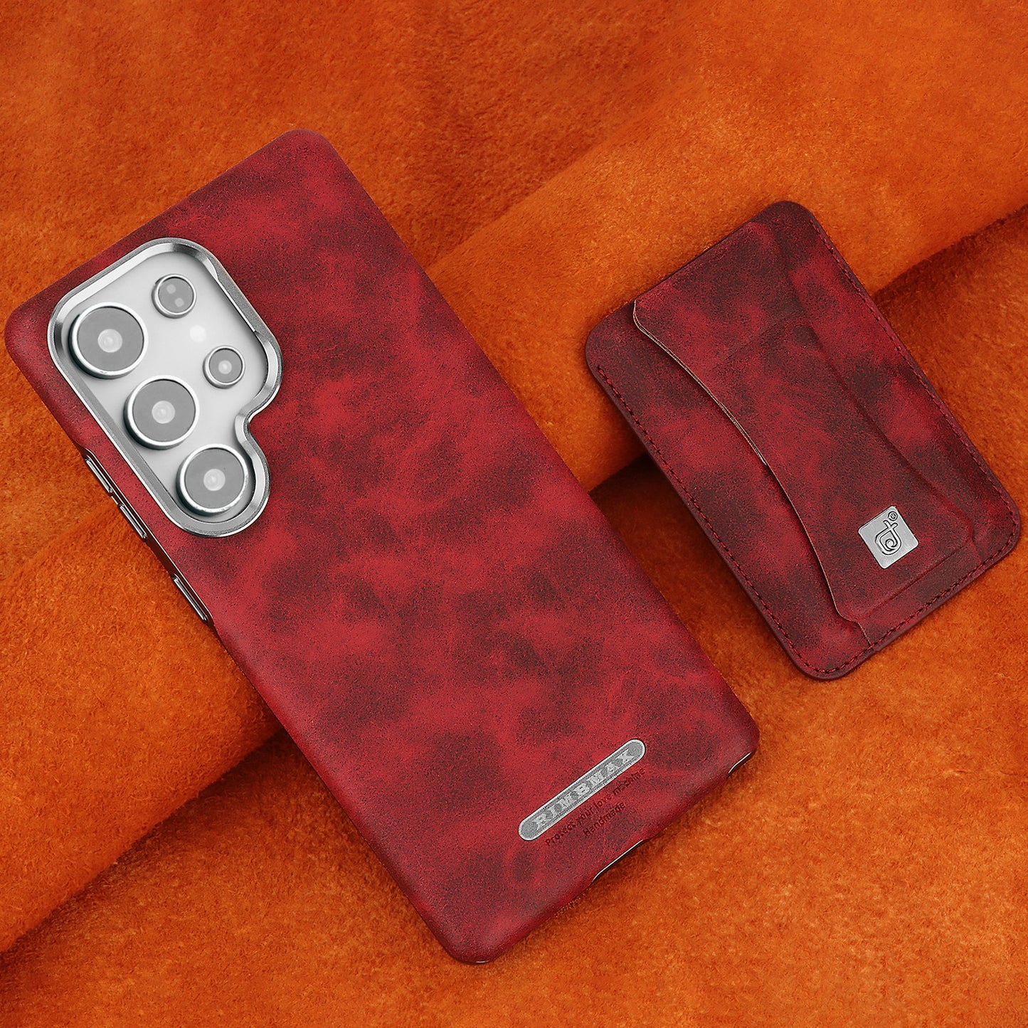 Luxury Leather Magnetic Case with Wallet for Samsung Ultra – Sleek Protection Meets Timeless Elegance