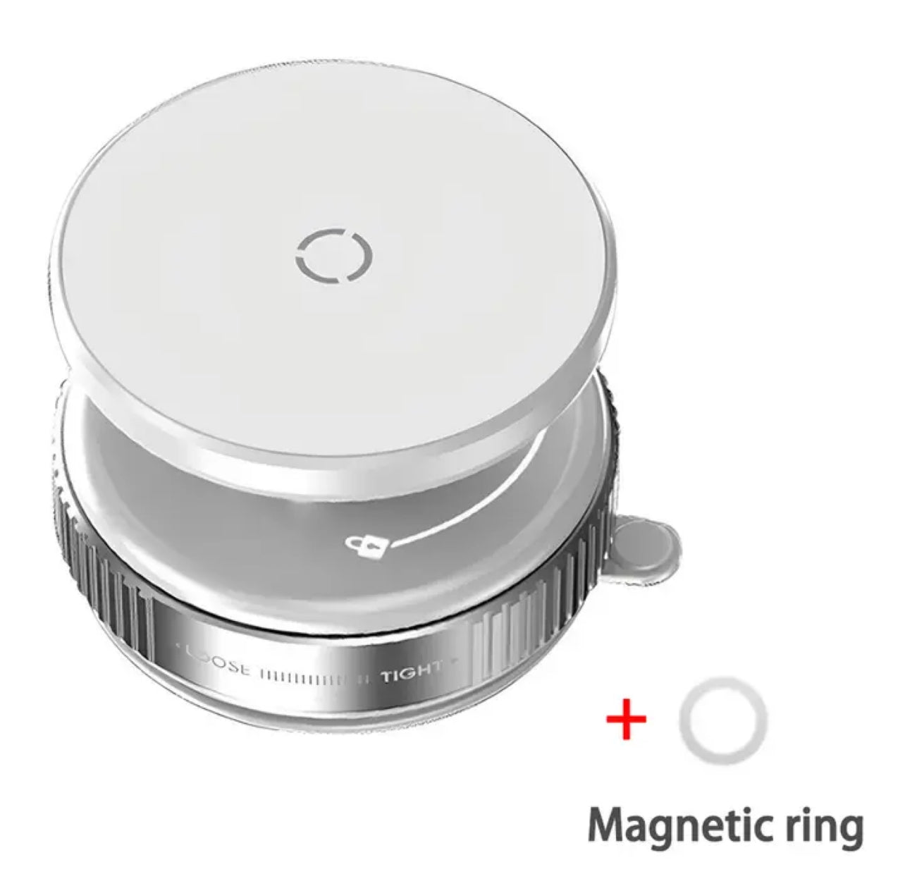 360° Rotating Magnetic Phone Holder – Car Mount for Navigation, Video, and More