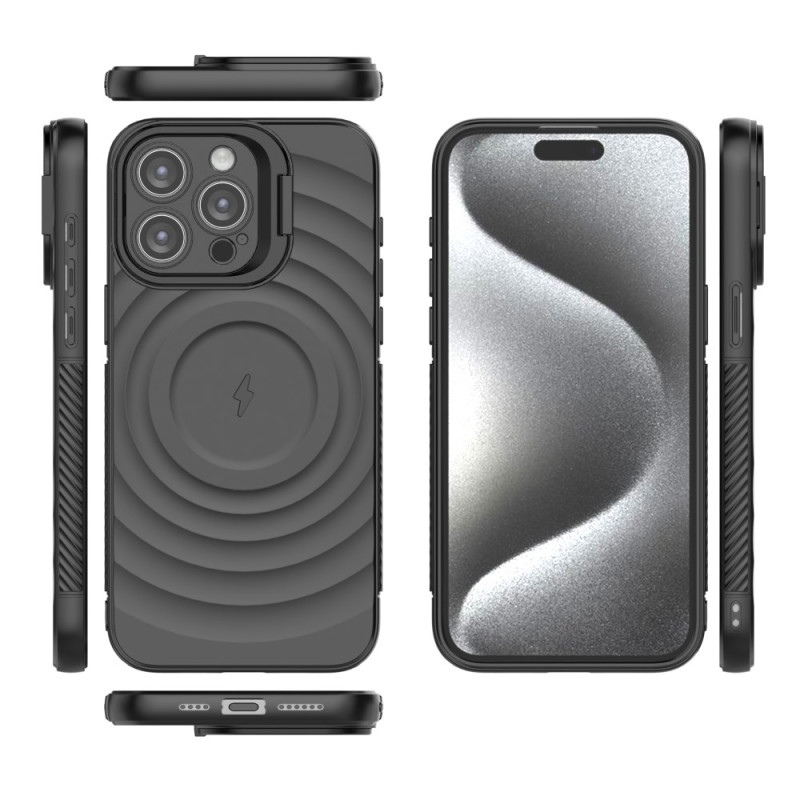 Black MagSafe iPhone Case for 13/14/15/16 Series – Strong, Durable Cover with Camera Protection