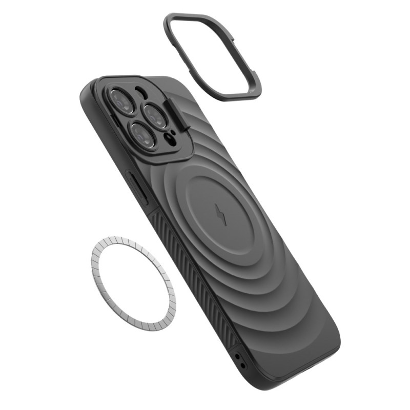 Black MagSafe iPhone Case for 13/14/15/16 Series – Strong, Durable Cover with Camera Protection