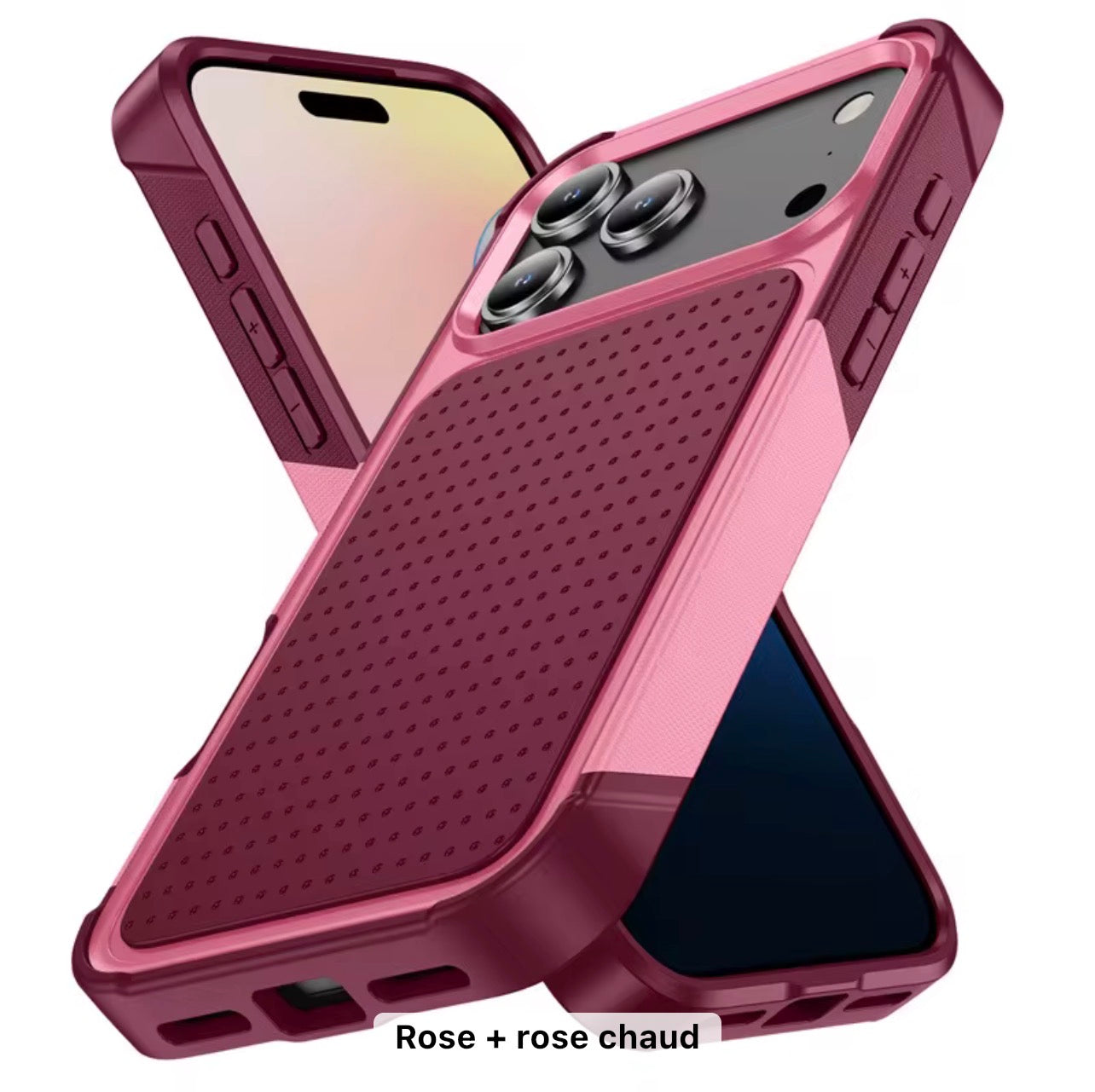 Luxury Armor iPhone Case – Premium Shockproof Design for Style and Full Protection