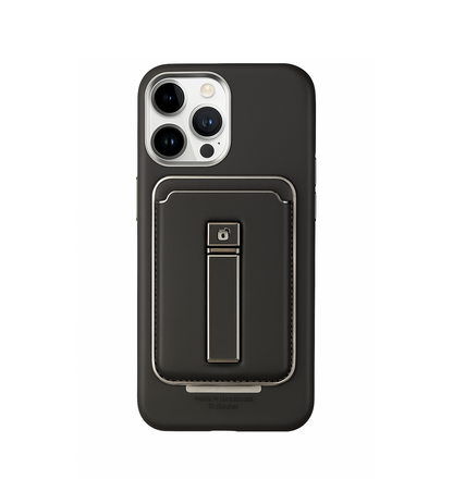 iPhone magnetic leather Case with Kickstand & Card Holder - Protective & Stylish