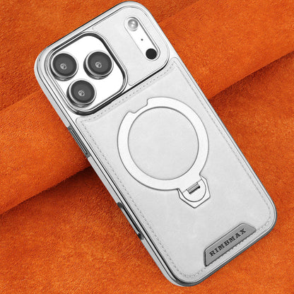 Luxury MagSafe Leather iPhone Case with Built-In Stand — For Those Who Appreciate True Quality
