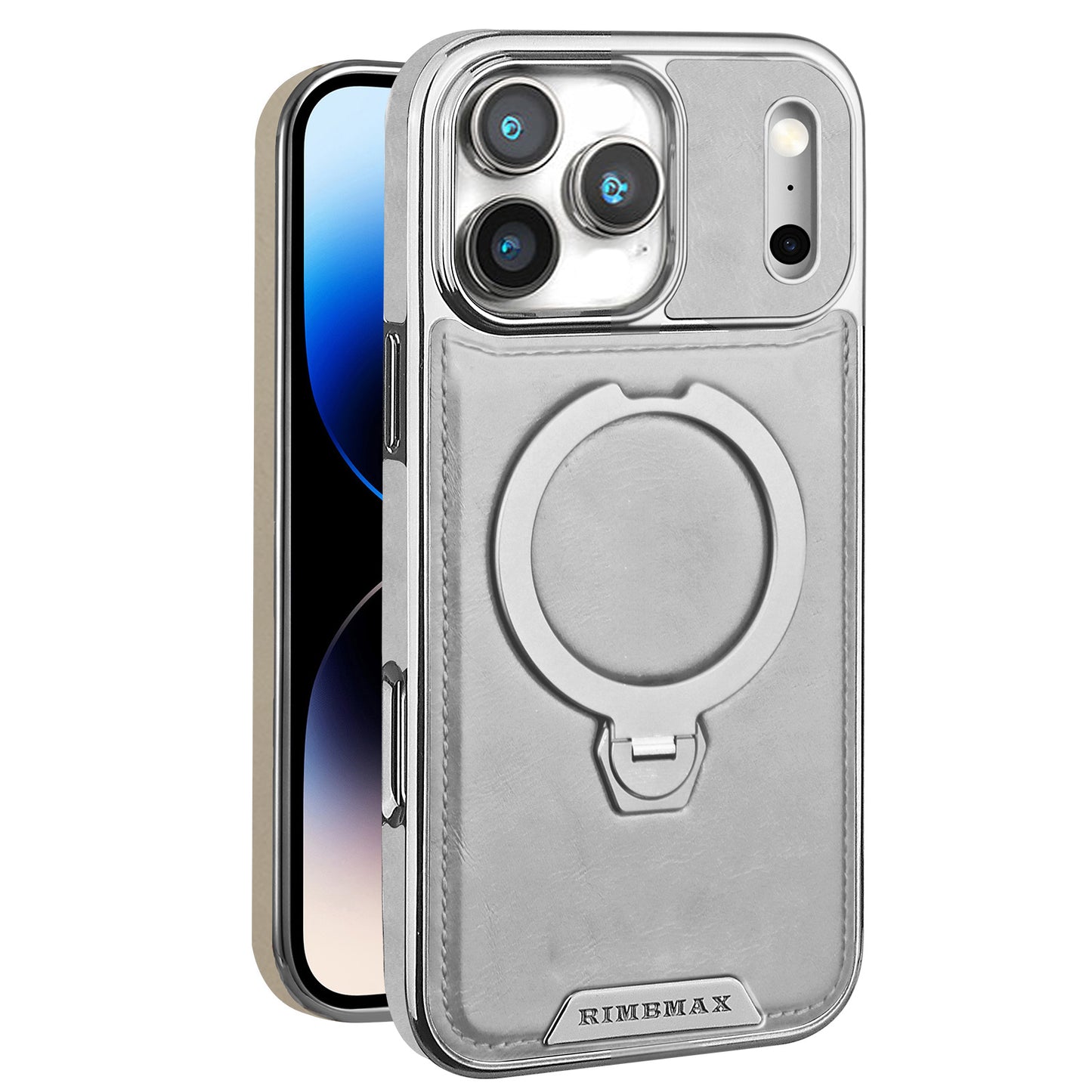 Luxury MagSafe Leather iPhone Case with Built-In Stand — For Those Who Appreciate True Quality