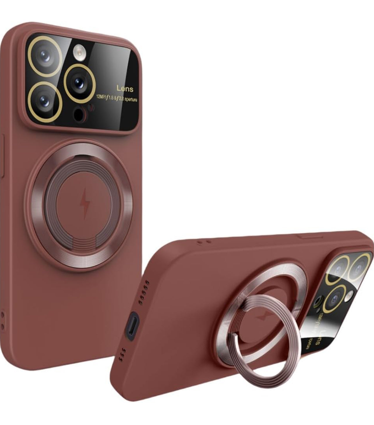 MagSafe Wireless Charging Magnetic Car Holder & Shockproof Phone Case for iPhone 16, 15, 14, 13, 12, 11 Pro Max – Durable Back Cover