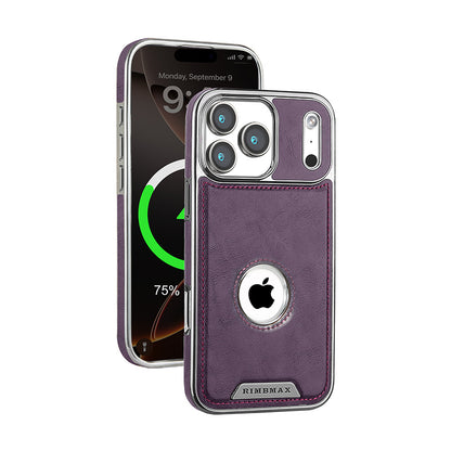 Étui de luxe en cuir pour iPhone avec MagSafe – Protection optimale et design élégant