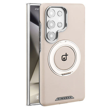 Premium Leather Samsung Case – Elegance, High-End Protection & Built-In Magnetic Design