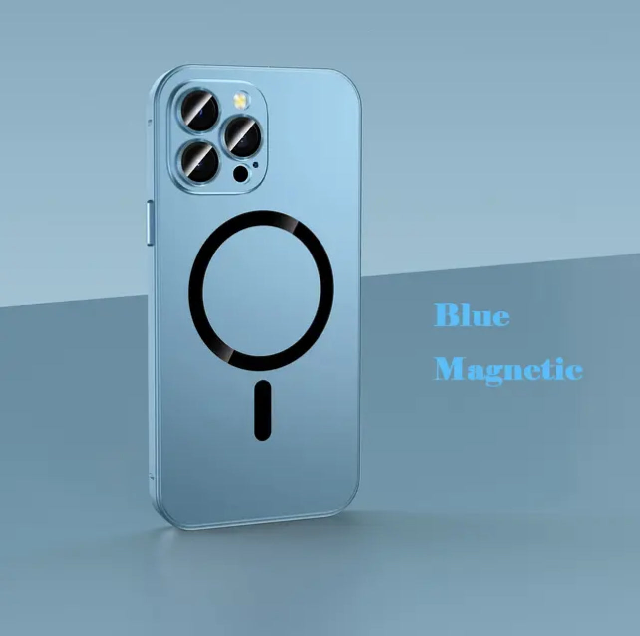 Full Metal iPhone Case with Camera Protection &amp; MagSafe Compatible – Durable 360° Cover for All-Around Protection