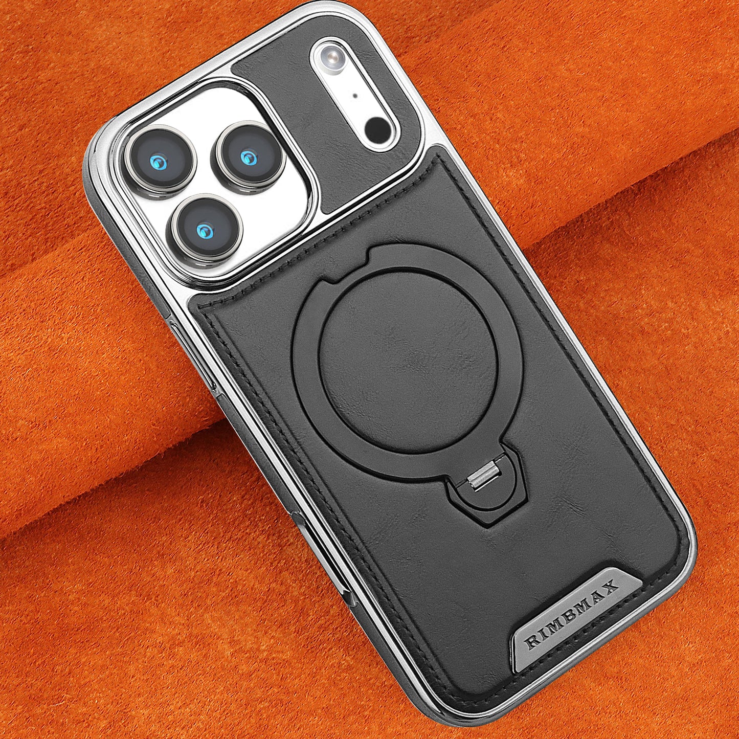 Luxury MagSafe Leather iPhone Case with Built-In Stand — For Those Who Appreciate True Quality