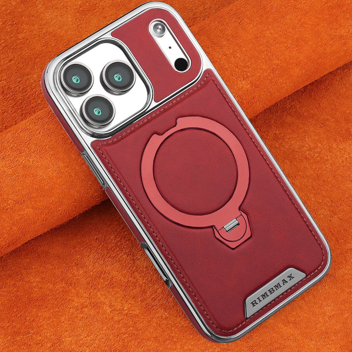 Luxury MagSafe Leather iPhone Case with Built-In Stand — For Those Who Appreciate True Quality