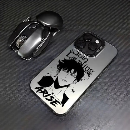Anime Solos Levelings Phone Case For iPhone  Anti Fall Matte Back Cover