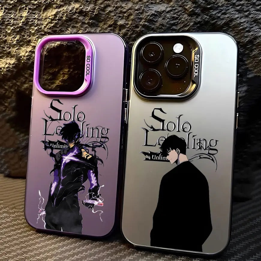 Anime Solos Levelings Phone Case For iPhone  Anti Fall Matte Back Cover