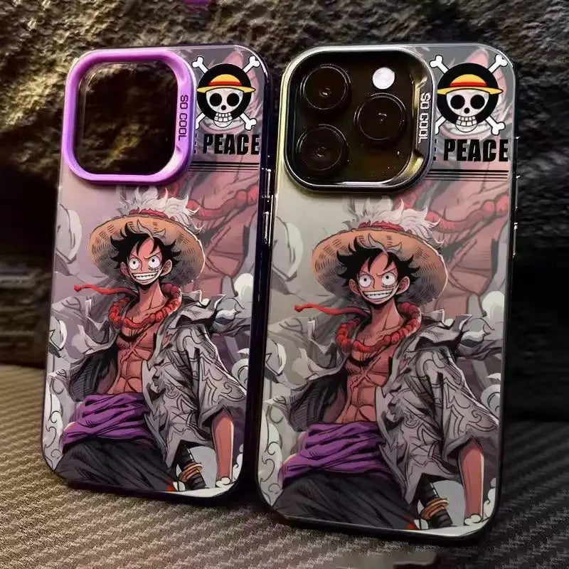 Anime Ones Pieces Luffys Handyhülle für iPhone 16/15/14/13/12