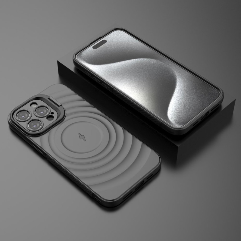 Black MagSafe iPhone Case for 13/14/15/16 Series – Strong, Durable Cover with Camera Protection